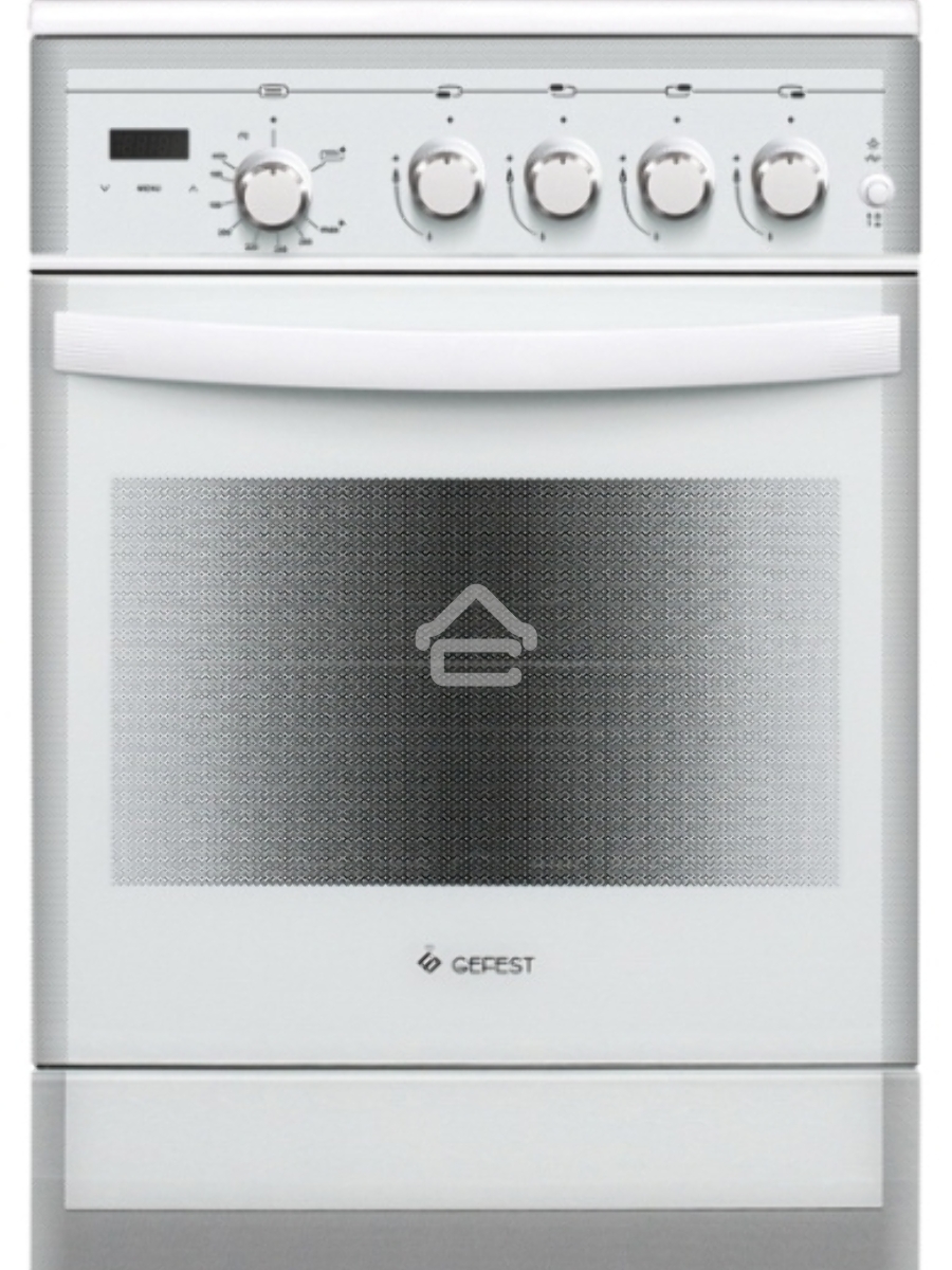 Плита газовая Gefest ПГ 5500-03 0042 белый, конфорок 4 шт, духовка 52 л, 50 см x 85 см x 58.5 см