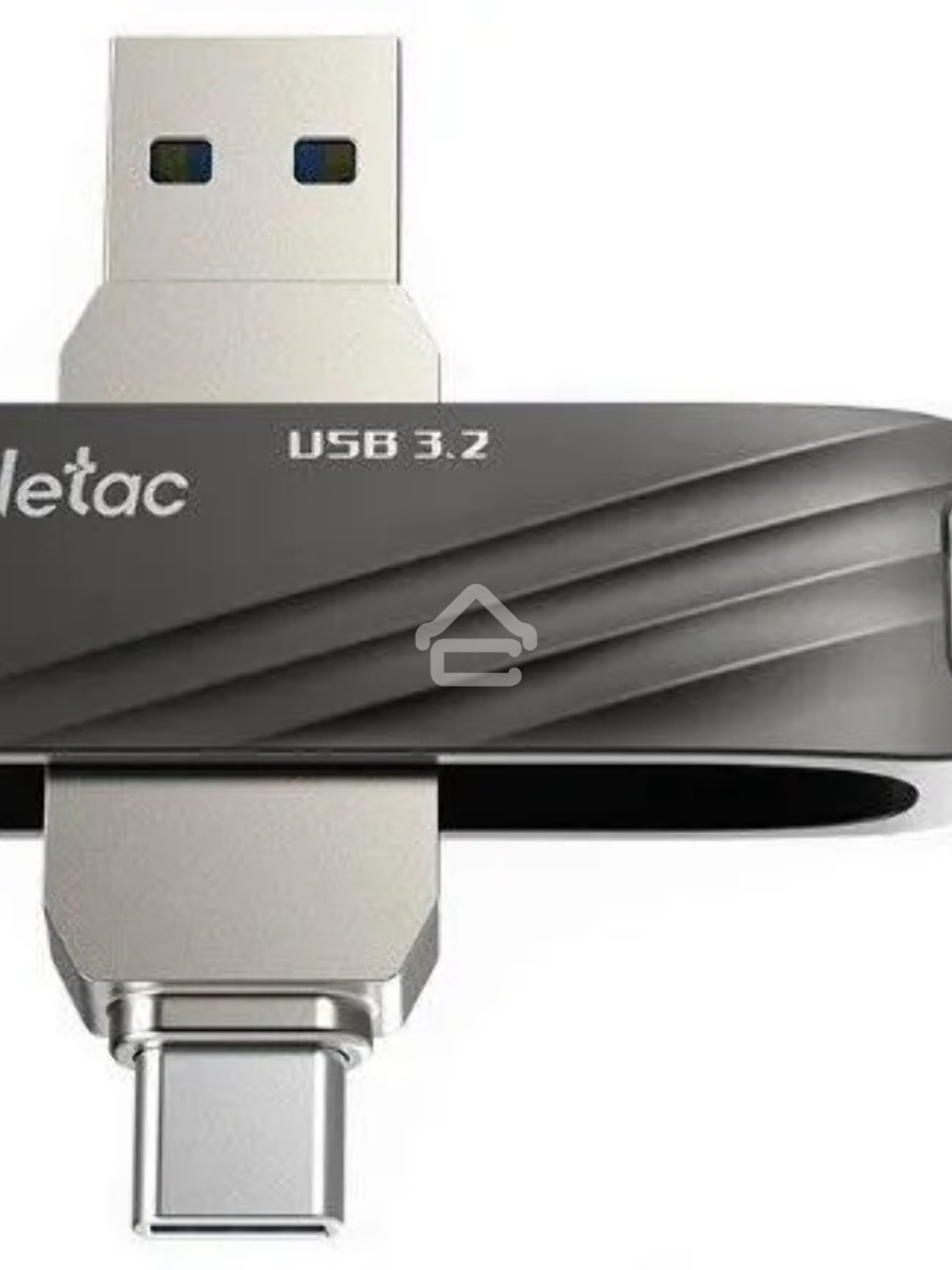 Флеш диск Netac US11 256GB USB3.0+TypeC Dual Flash Drive
