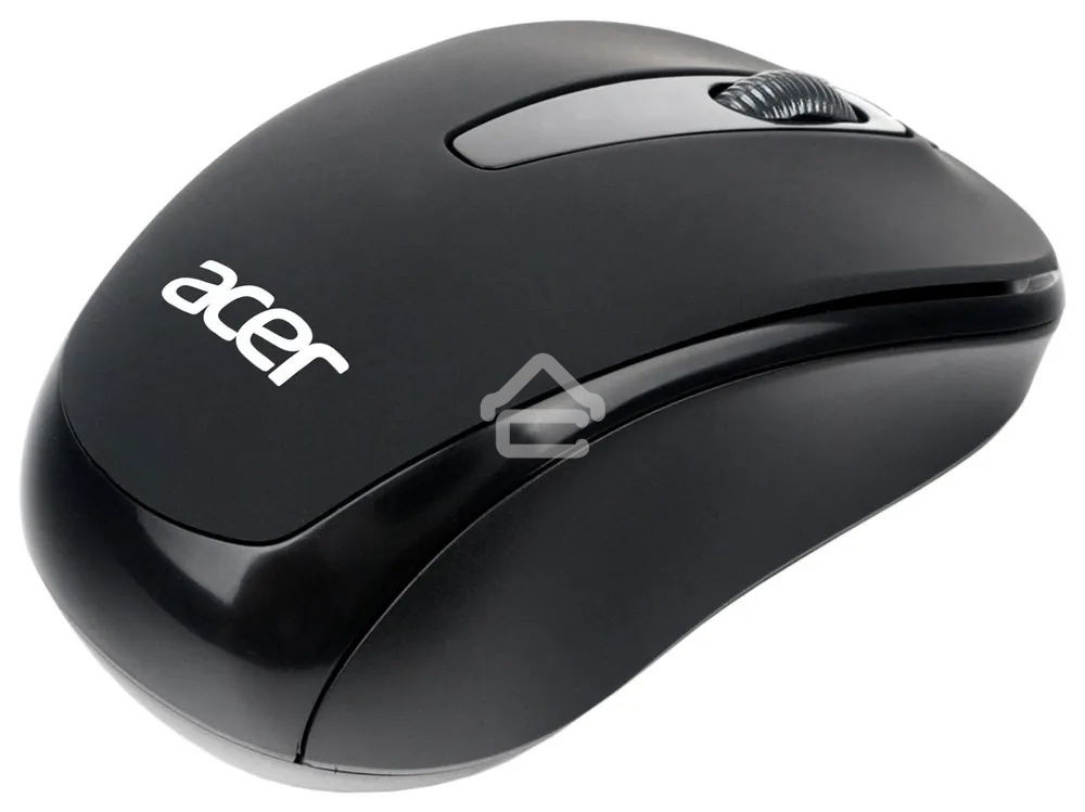 Мышь беспроводная Acer OMR133 черный, 1000 dpi, радиоканал, USB, кнопки - 3