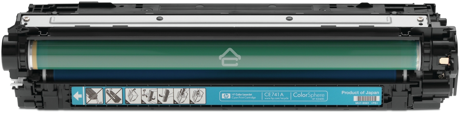 Картридж лазерный HP CE741A голубой Color LJ CP5225 (7300стр.)