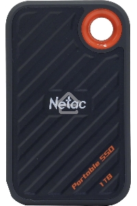 Накопитель SSD External Netac 1.0Tb ZX20 <NT01ZX20-001T-32BL> (USB3.2 Gen2 x2 Type C, up to 2000/1800MBs, 71.5x43.5x8mm, Plastic) Black