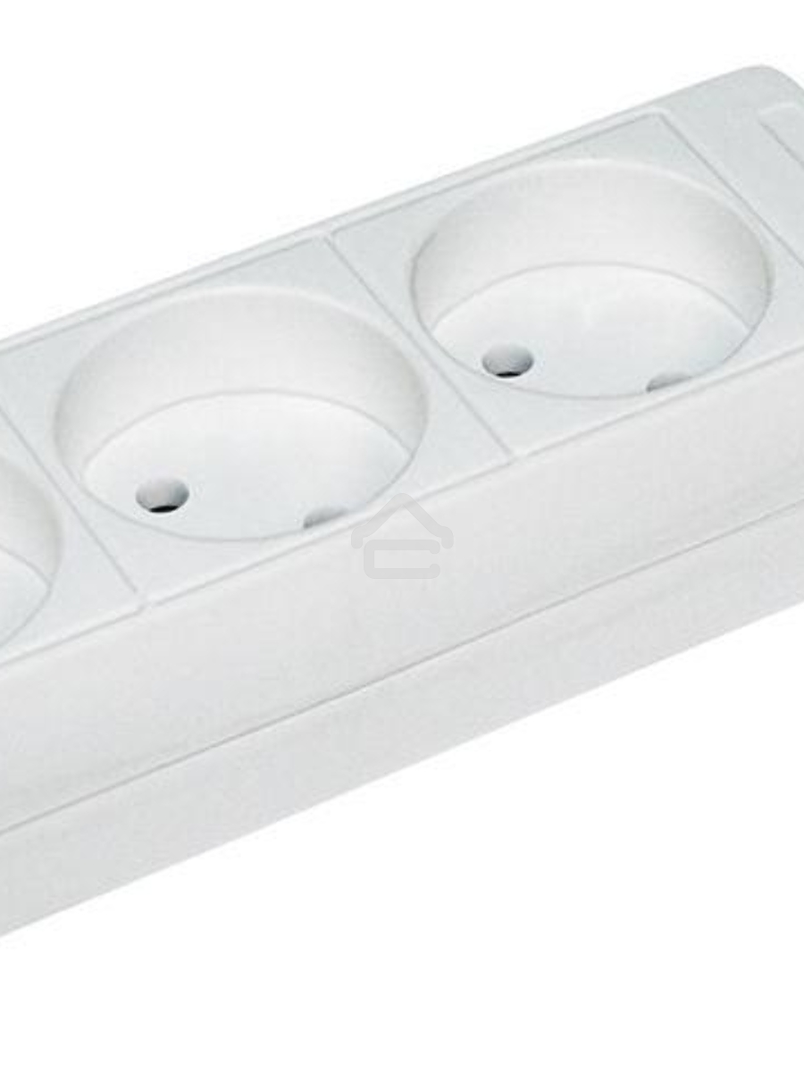 Удлинитель 3х3м без заземл. 10А IP20 У3 2P ИЭК WYP10-06-03-03-N