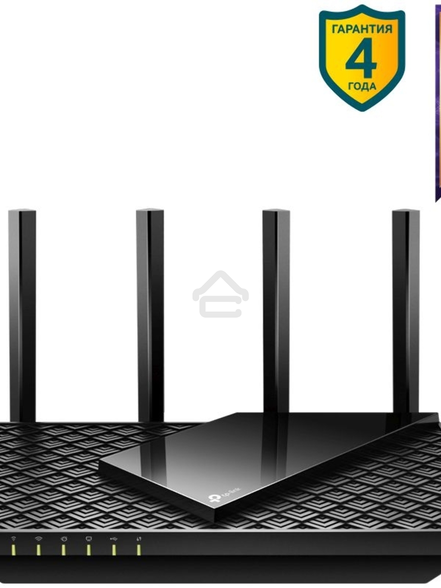 Роутер TP-Link Archer AX73 AX5400 Dual Band Wireless Gigabit Router, 1.5 GHz Tri-Core CPU, 1 GE WAN + 4 GE LAN ports, 1× USB 3.0 Port, support 1024-QAM, OFDMA, MU-MIMO, Airtime Fairness, Beamforming, 160MHz Channel Width, come with HomeShieldTM, support R