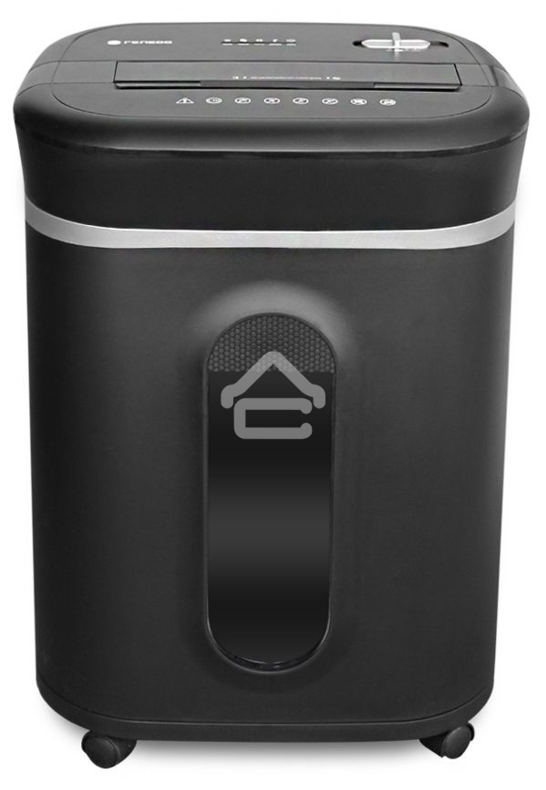 Шредер ГЕЛЕОС УМ28-4, DIN P-4 (4 ур-нь секр.), фрагмент 3,9х30мм, 19-21 лист (70г/м2), CD/пл.карты/скрепки/скобы, 28 литров