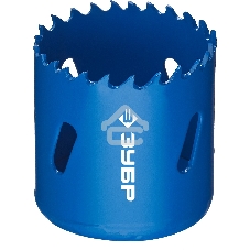 Коронка биметаллическая Зубр 29531-040_z01ЭКСПЕРТ глубина сверления до 38мм d-40мм