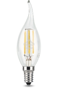 Светодиодная лампа GAUSS 104801207 LED Filament Свеча на ветру E14 7W 580lm 4100К 1/10/50