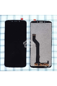 Дисплей для Motorola E5 Plus черный