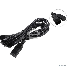Кабель питания (UPS) ExeGate Power EC20-5P (С19->С20) VDE-250V-3*1.5-СU, 16А, черный, 5м