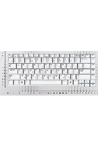 Клавиатура для ноутбука Samsung M50, серебристая