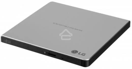 Оптический привод DVD-RW LG GP57ES40 серебристый USB внешний