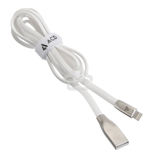 Кабель USB ACD-Infinity Lightning - USB-A TPE, 1.2м, белый