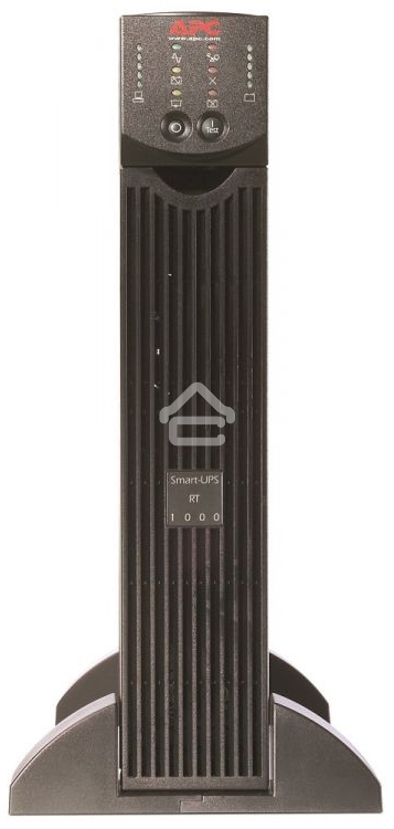 Источник бесперебойного питания APC Smart-UPS SRT, 1000VA/1000W, On-Line, Extended-run, Tower (Rack 2U convertible), черный