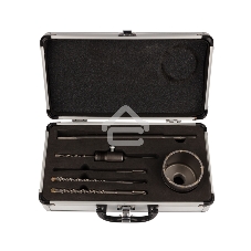 Набор для установки подрозетников Kranz SDS PLUS, 5 предметов