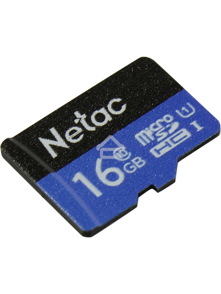 Флеш карта microSDHC 16GB Netac P500 <NT02P500STN-016G-S> (без SD адаптера) 80MB/s
