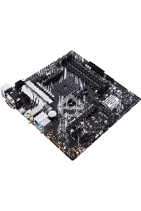 Материнская плата ASUS PRIME B550M-A WIFI II, AM4, AMD B550, 4xDDR4, 4xSATA, 2xM.2, 1xPCI-E 4.0 x16, 2xPCI-E x1, 1xDVI-D, 1xHDMI, 1xVGA, 1x 1Gb LAN, 2xUSB-A 3.2 Gen 2, 4xUSB-A 3.2 Gen 1, 3x3.5 мм, 7.1, Micro-ATX