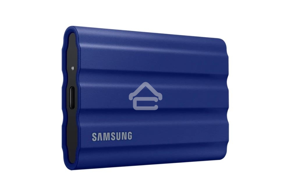 Накопитель SSD Samsung T7 Shield MU-PE1T0R/WW, USB3.2, 1ТБ, синий
