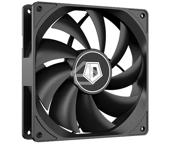 Вентилятор для корпуса ID-Cooling FL-12025K черный 120мм 1250rpm 21db 3-pin