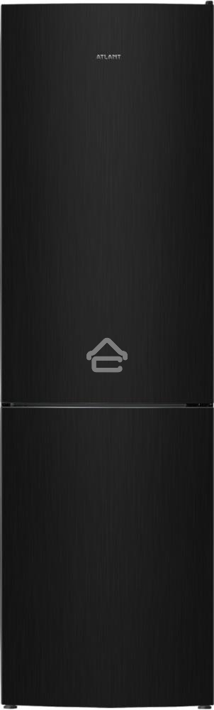 Холодильник Atlant ХМ-4624-151 черный металлик двухкамерный 228/119л морозилка снизу