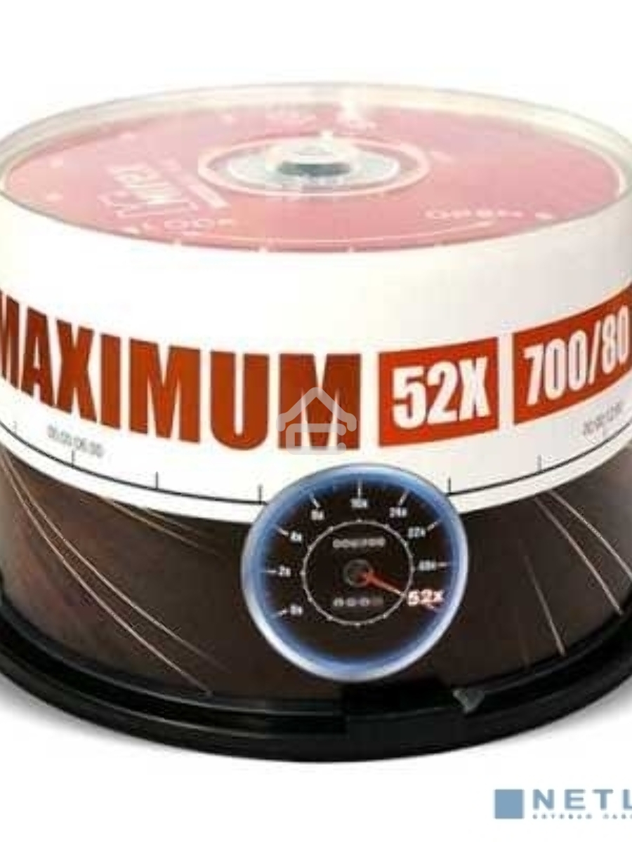 Диск CD-R Mirex 700 Mb, 52х, Maximum, Cake Box (50), (50/300)