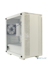 Корпус компьютерный DeepCool CC360 WH ARGB (R-CC360-WHAPM3-G-1) (mATX, без БП, 2xUSB, с окном)