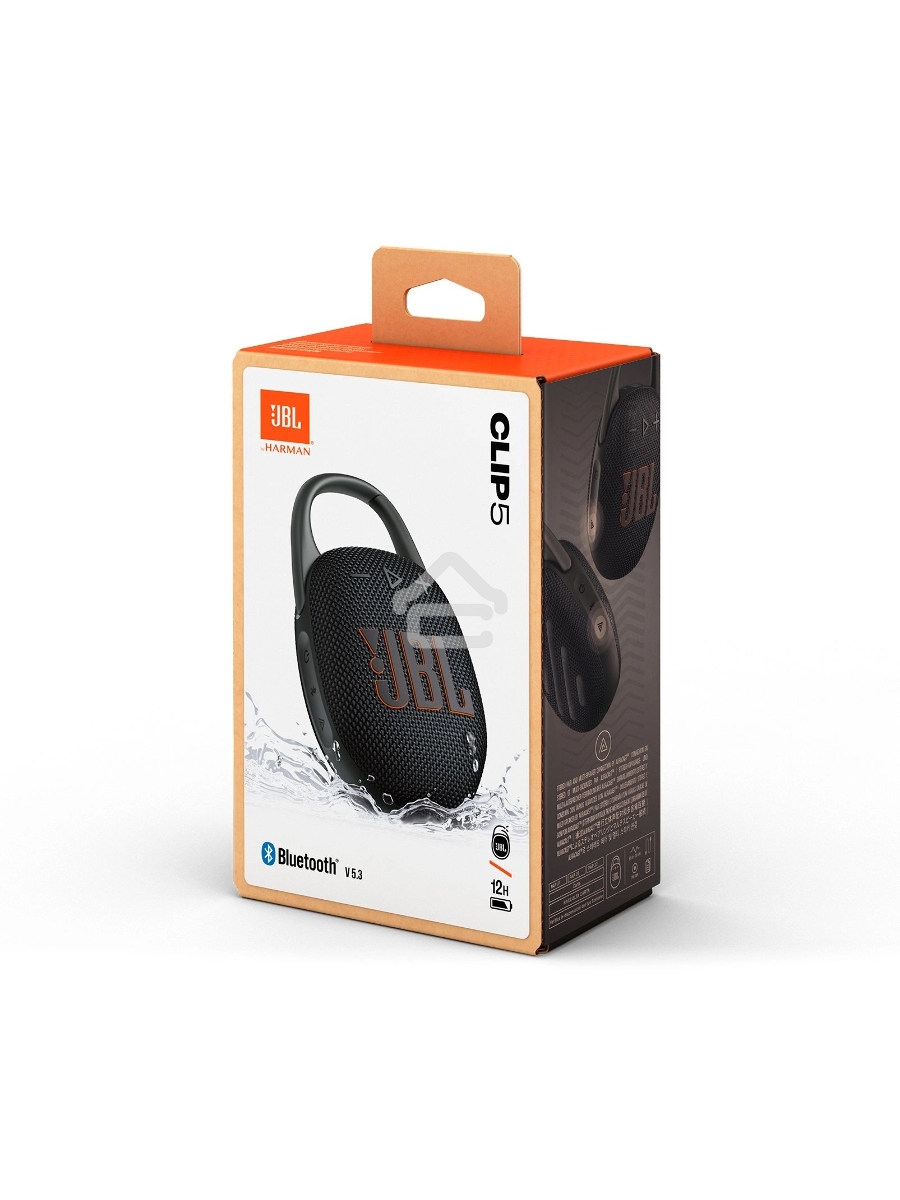 Портативная акустика JBL CLIP 5, черный
