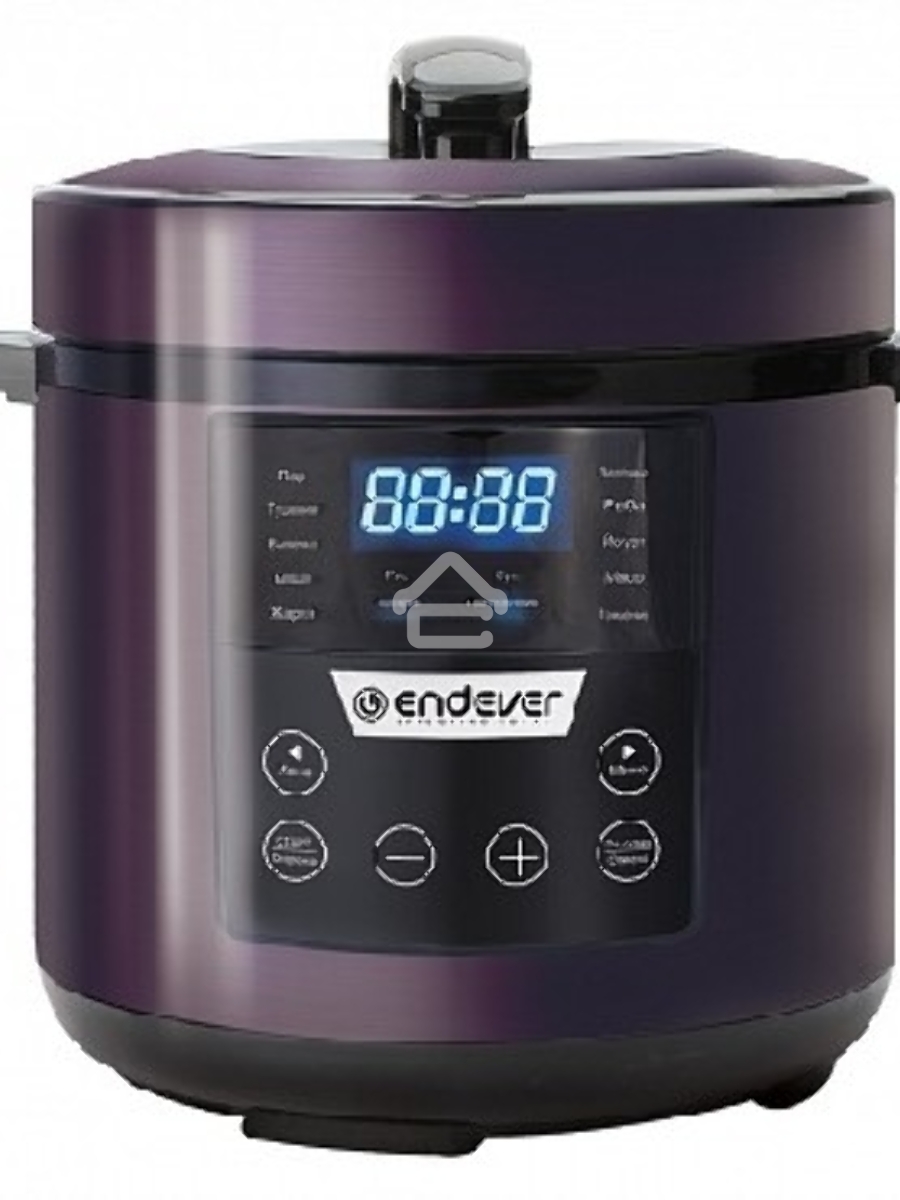 Мультиварка-скороварка Endever VITA 98 черный/сливовый электрическая Endever Vita 98