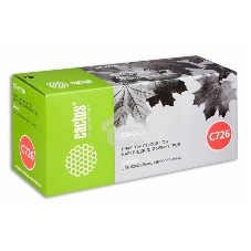 Картридж лазерный Cactus CS-C726S черный (2100 стр.) для Canon LBP-6200/LBP-6200D