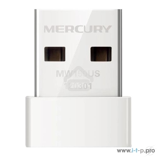 Адаптер Mercusys MW150US N150 Nano Wi-Fi USB-адаптер