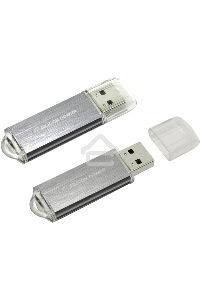 Флэш Диск Silicon Power USB Drive 64Gb Ultima II SP064GBUF2M01V1S {USB2.0, Silver}