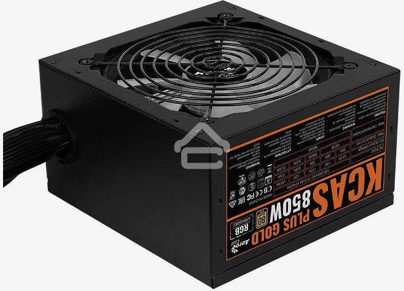 Блок питания Aerocool/Formula KCAS PLUS GOLD 850W (850W, ATX v2.4, APFC, Fan ARGB 12cm, 80+ Gold, Retail)