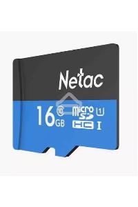 Флеш карта microSDHC 16GB Netac P500 <NT02P500STN-016G-S>  (без SD адаптера) 80MB/s
