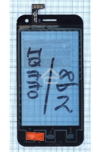Сенсорное стекло (тачскрин) для Airis TM475, черное