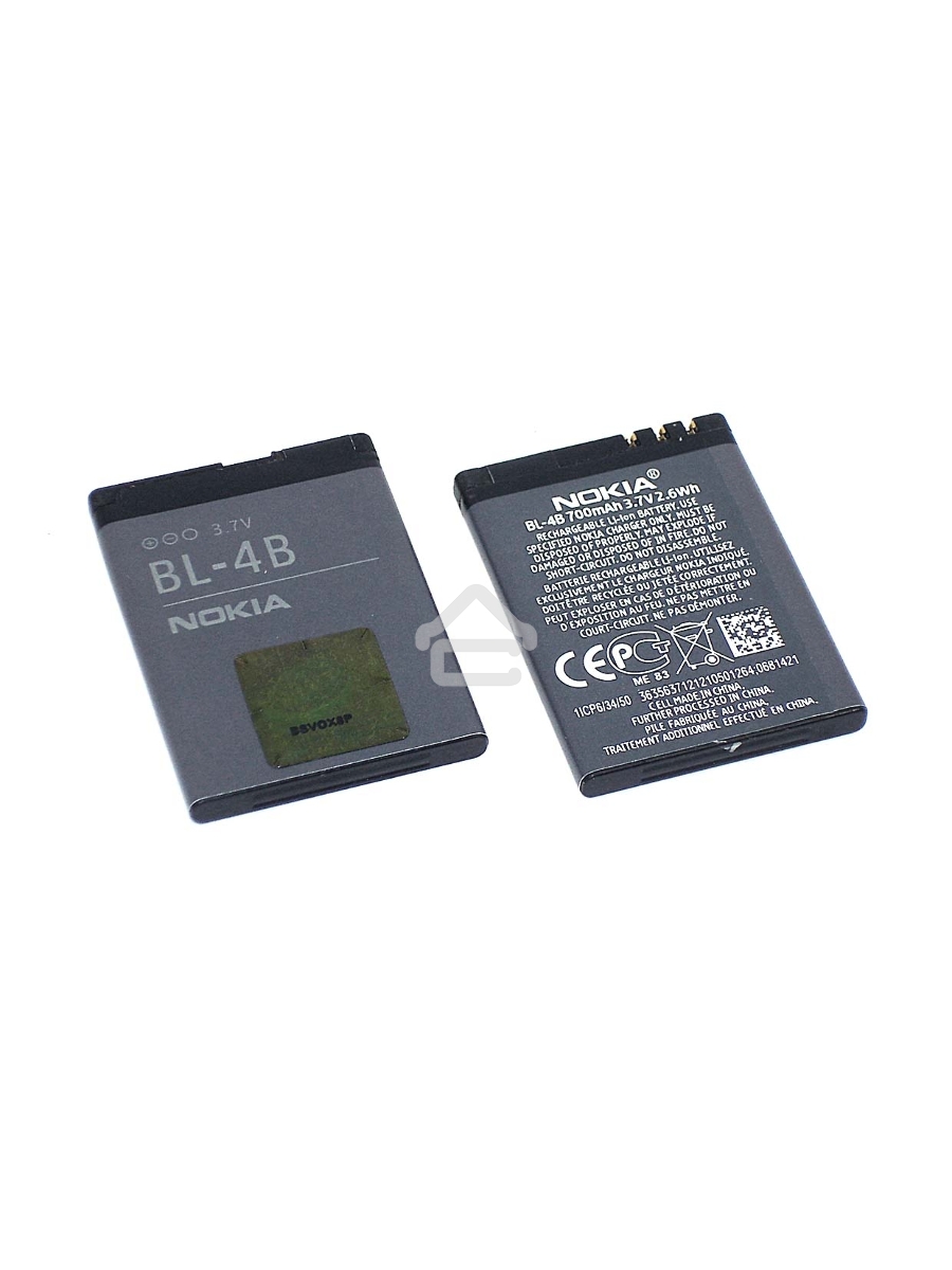 Аккумуляторная батарея BL-4B для Nokia 6111/2630/2660/2760/7070/7370/7373/7500/N76