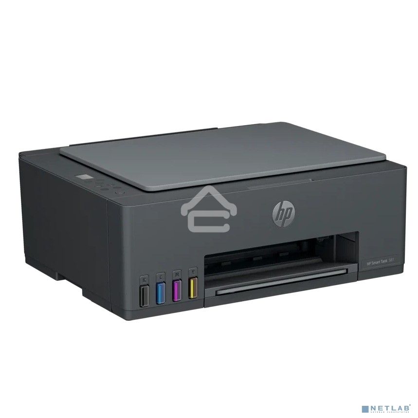 МФУ струйный HP Smart Tank 581 AiO (4A8D4A), A4, цветной, печ. до 22 стр/мин. (ч/б) до 16 стр/мин. (цвет), 1200 x 1200 dpi, USB, Wi-Fi, Air Print, Mopria