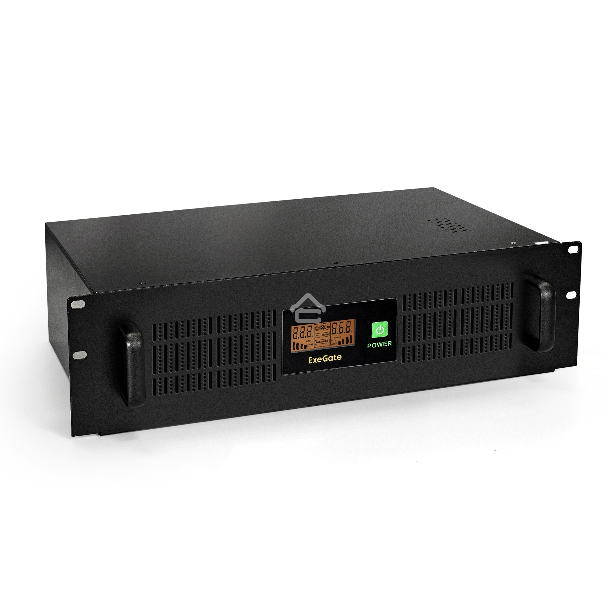 Источник бесперебойного питания ExeGate ServerRM UNL-1500.LCD.AVR.С13.RJ.USB.3U <1500VA/900W, LCD, AVR, 4*C13, RJ45/11, USB, 3U>