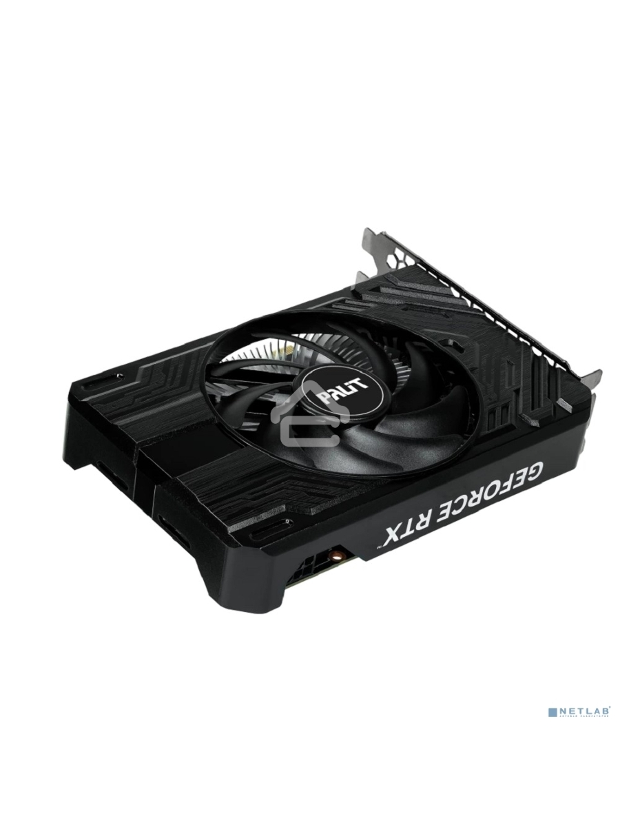 Видеокарта Palit PA-RTX4060 STORMX 8GB 8192Mb 128 GDDR6 1830/17000 HDMIx1 DPx3 HDCP Ret