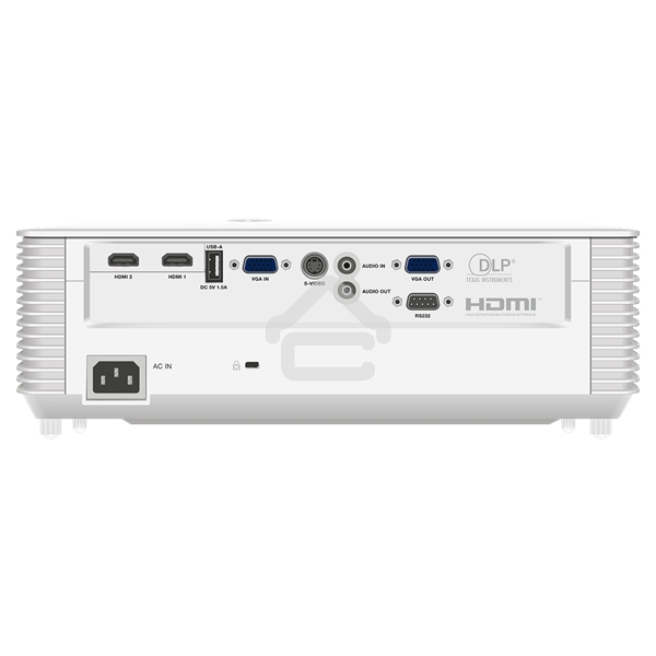 Проектор ScreenPlay INFOCUS SP224ST DLP, XGA, 3800 lm, 30 000:1, 0.62:1, 2xHDMI 1.4, VGA in/out, S-Video, 3.5mm in/out, USB-A, RS-232, лампа 15 000ч.(ECO mode), 10W, 27дБ, 2,9 кг, БЕЛЫЙ