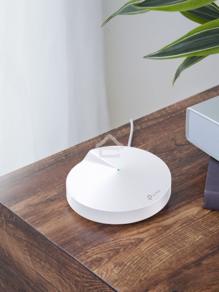 Маршрутизатор TP-Link TP-Link DECO M5(3-PACK) AC1300 Домашняя Wi-Fi система, чипсет Qualcomm, два диапазона (Dual-Band), поддержка стандартов 802.11ac/a/b/g/n, 717 МГц четырёхъядерный процессор, Bluetooth 4.2, 2 гигабитных порта Ethernet, 1 порт USB Type-