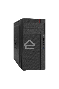 Компьютерный корпус Miditower ExeGate AA-440U-AA450 (ATX, AA450 8 см, 2*USB+1*USB3.0, аудио, черный)