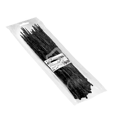 Стяжка (хомут) нейлоновая ExeGate CV66-500x4.8B EX293130RUS (нейлон 6.6, 500x4.8 мм, неоткрывающаяся, halogen free, -40°C - +85°C, черная, 100 шт)