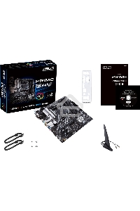 Материнская плата ASUS PRIME B550M-A WIFI II, AM4, AMD B550, 4xDDR4, 4xSATA, 2xM.2, 1xPCI-E 4.0 x16, 2xPCI-E x1, 1xDVI-D, 1xHDMI, 1xVGA, 1x 1Gb LAN, 2xUSB-A 3.2 Gen 2, 4xUSB-A 3.2 Gen 1, 3x3.5 мм, 7.1, Micro-ATX