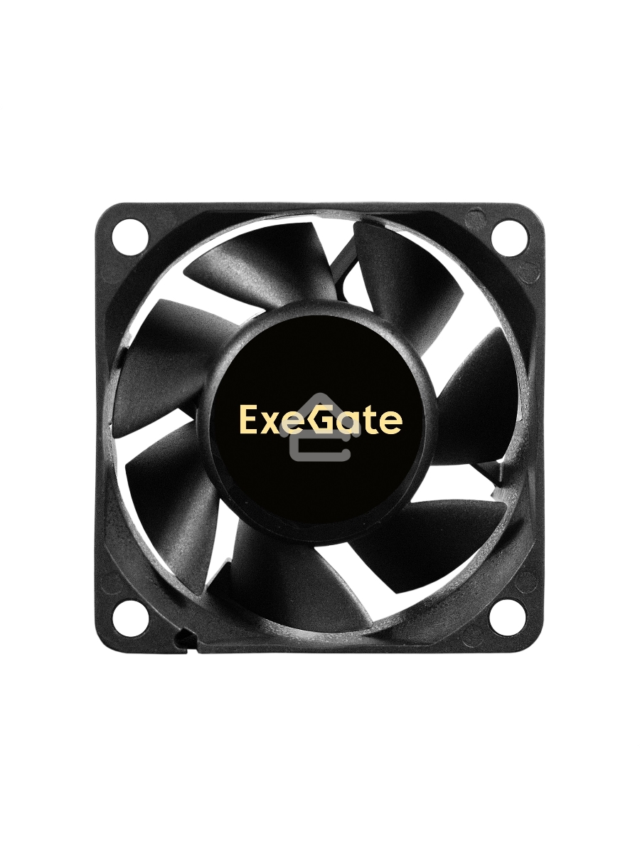 Вентилятор для корпуса ExeGate EX06025B3P черный, 60 мм, 3500 об/мин, 25 дБ, 3 pin