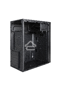Компьютерный корпус Miditower ExeGate AA-440U-AA450 (ATX, AA450 8 см, 2*USB+1*USB3.0, аудио, черный)