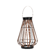 Светильник садовый Rexant Тростник, 35,5 см, 3000К, встроенный аккумулятор, солнечная панель, коллекция Бали