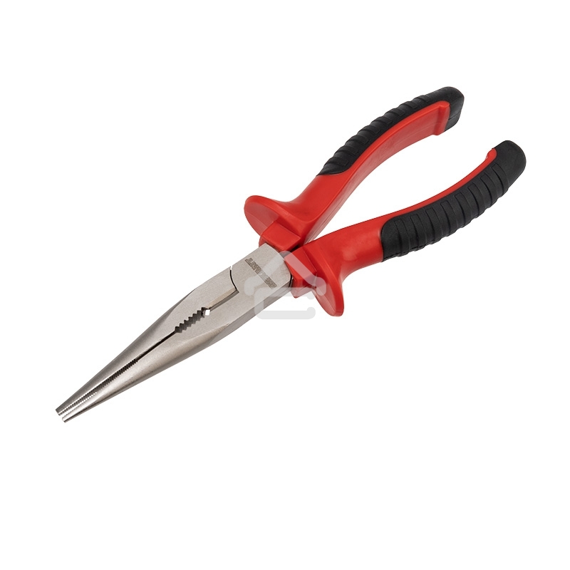 Тонкогубцы Rexant 200 мм никелированные, двухкомпонентные рукоятки