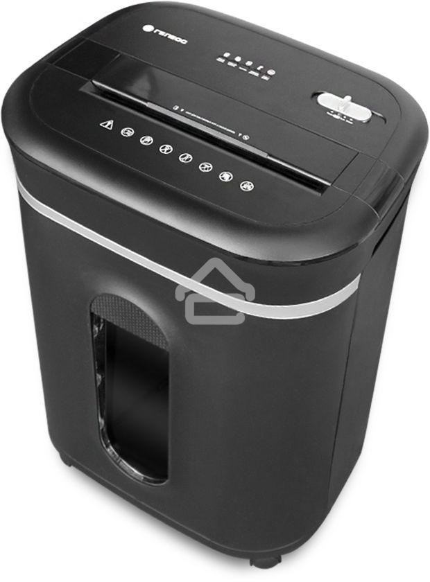 Шредер ГЕЛЕОС УМ28-4, DIN P-4 (4 ур-нь секр.), фрагмент 3,9х30мм, 19-21 лист (70г/м2), CD/пл.карты/скрепки/скобы, 28 литров