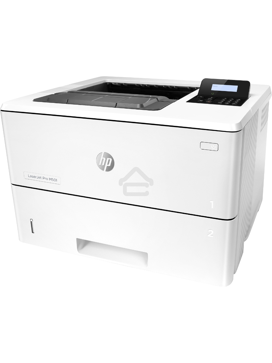 Принтер лазерный HP LaserJet Pro M501dn (J8H61A), A4, ч/б, печ. до 45 стр/мин., 600 x 600 dpi, USB, RJ-45, Air Print