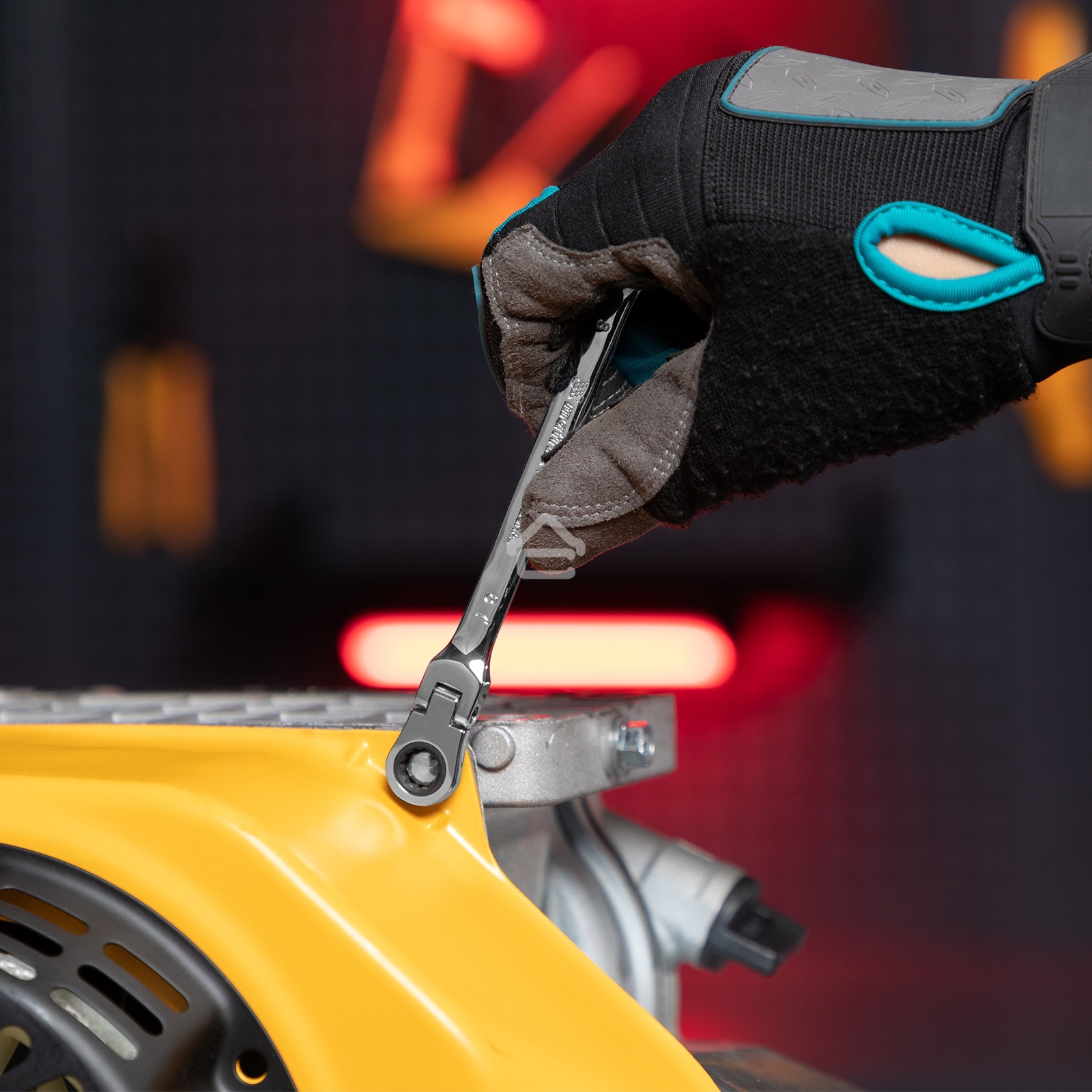 Набор ключей Matrix комбинированных, трещоточных шарнирных 8шт