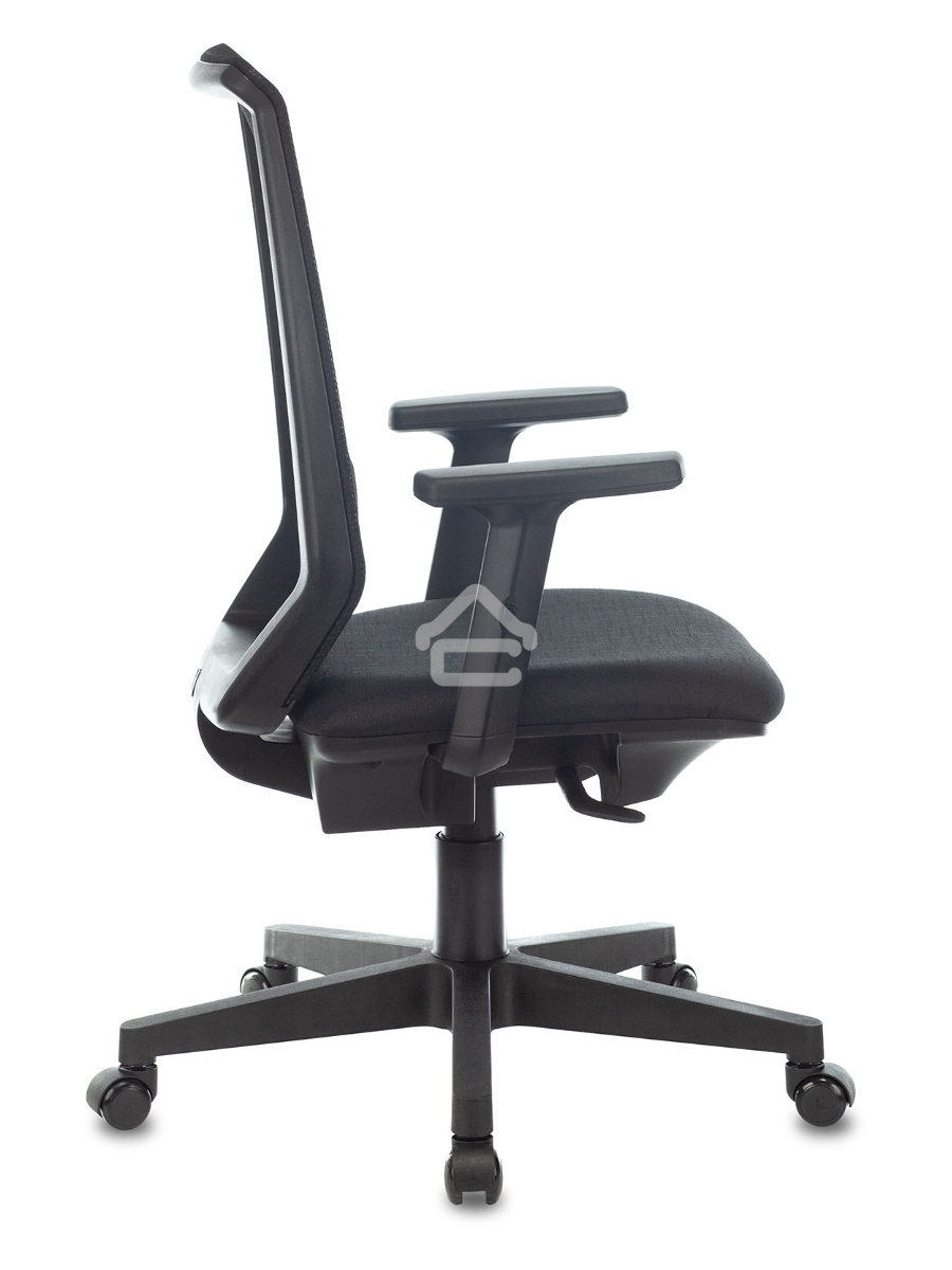 Кресло компьютерное Бюрократ MC-611N TW-01 38-418 черный, сетка/ткань, крестовина пластик