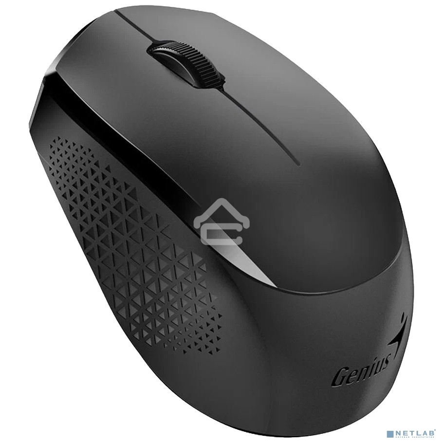 Мышь беспроводная Genius NX-8000S черный, 1200 dpi, радиоканал, USB, кнопки - 3